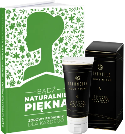 Eternelle Gold Night z książką